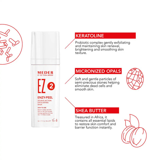 Enzy-Peel Dubbelwerkend Exfoliërend Masker