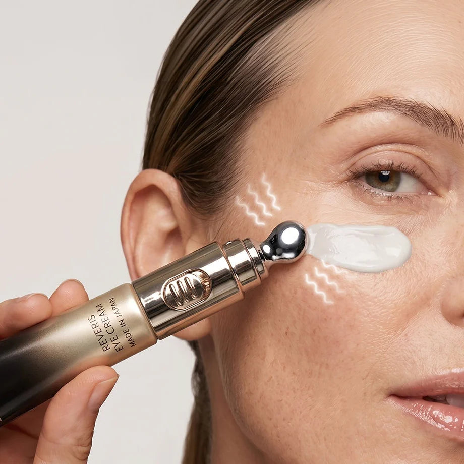 Plamine Reveris Eye Cream met vibrerende applicator