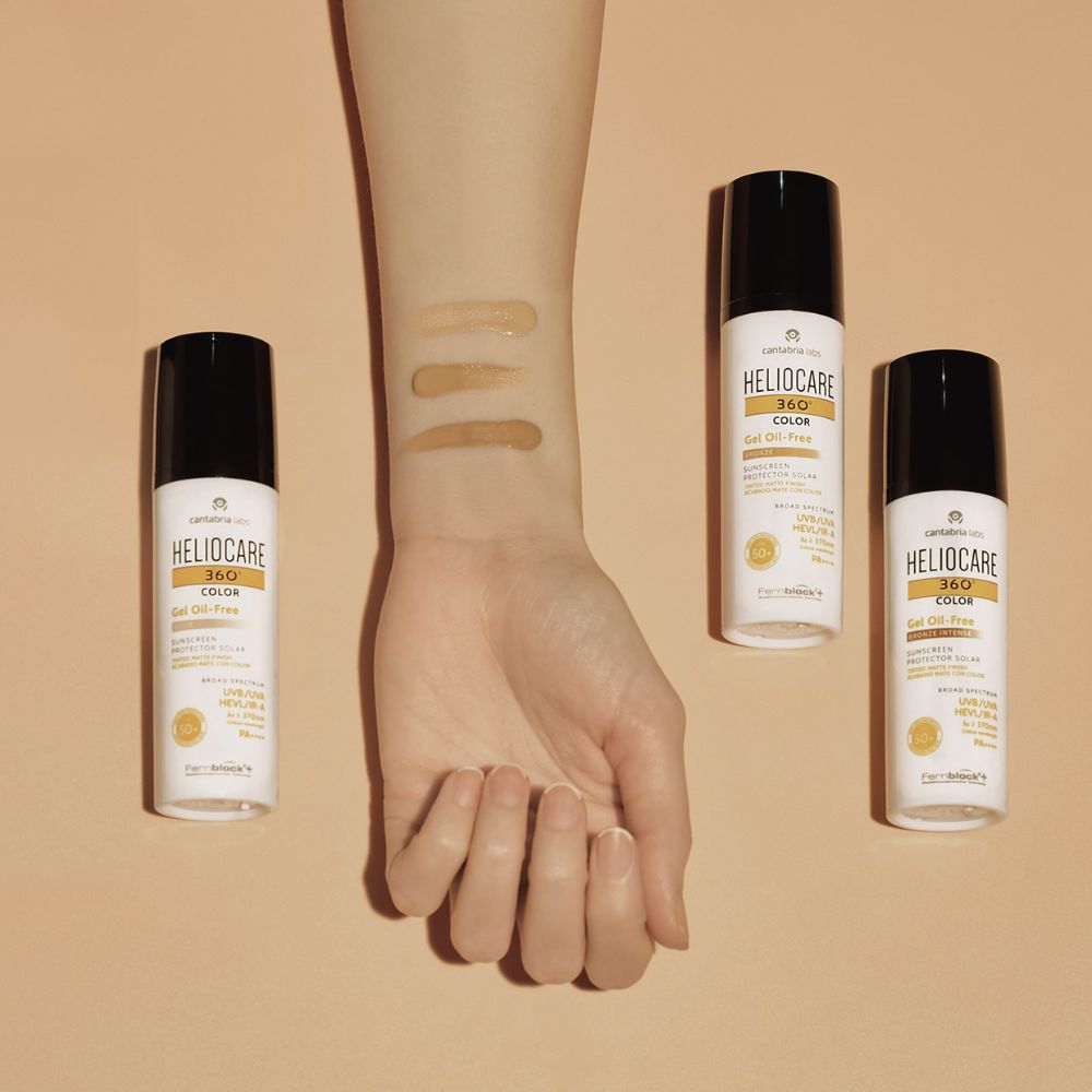 Heliocare 360° Color Gel Olievrij Spf 50+ Brons